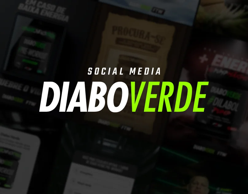 Diabo Verde — social media
